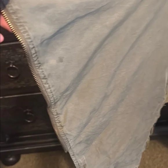 Free People Olive Green Moto Women's Jacket - Picture 7 of 7